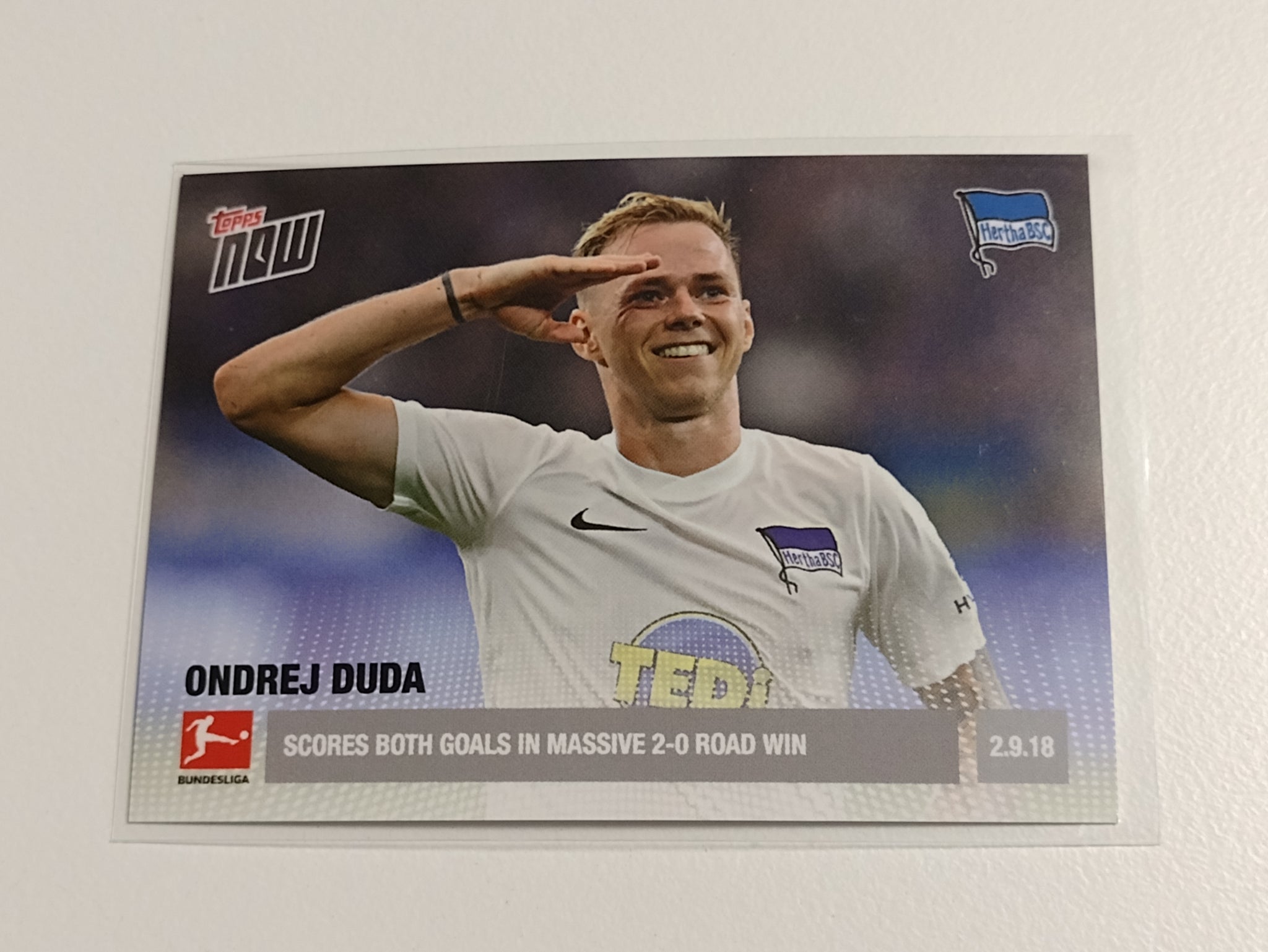 2018-19 Topps Now Bundesliga #7 Ondrej Duda Trading Card