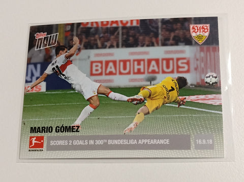 2018-19 Topps Now Bundesliga #11 Mario Gomez Trading Card