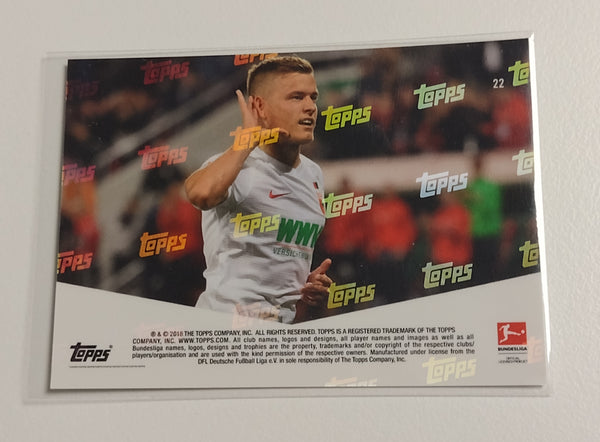 2018-19 Topps Now Bundesliga #22 Alfred Finnbogason Trading Card