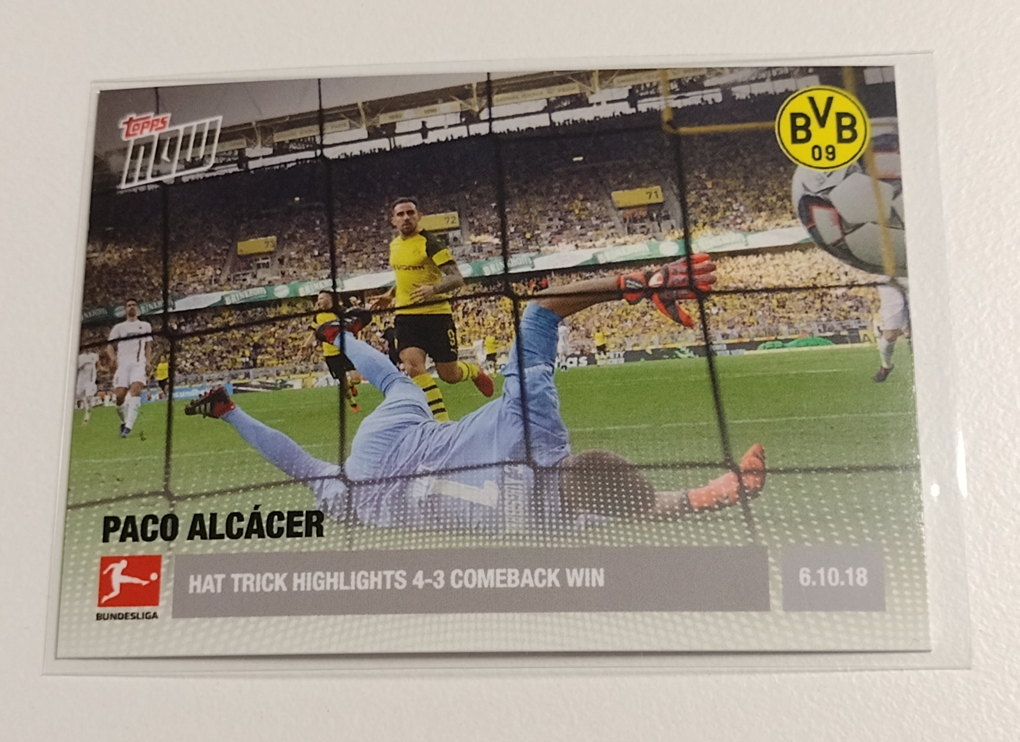 2018-19 Topps Now Bundesliga #24 Paco Alcacer Trading Card