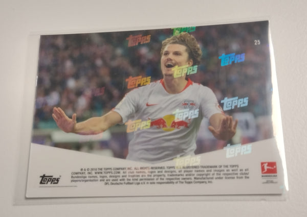 2018-19 Topps Now Bundesliga #25 RB Leipzig Trading Card