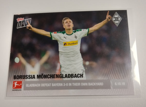 2018-19 Topps Now Bundesliga #26 Borussia Monchengladbach Trading Card