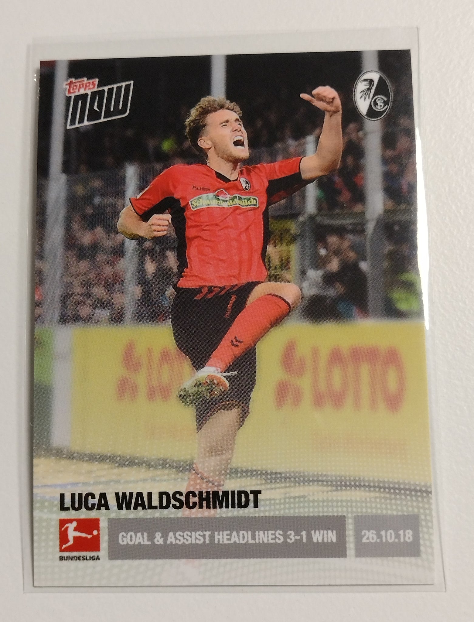 2018-19 Topps Now Bundesliga #30 Luca Waldschmidt Trading Card