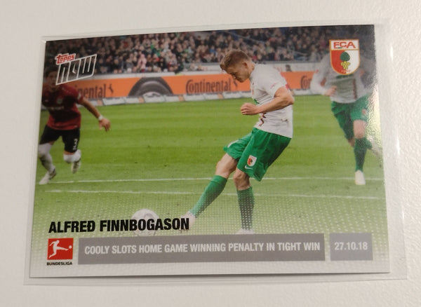 2018-19 Topps Now Bundesliga #31 Alfred Finnbogason Trading Card