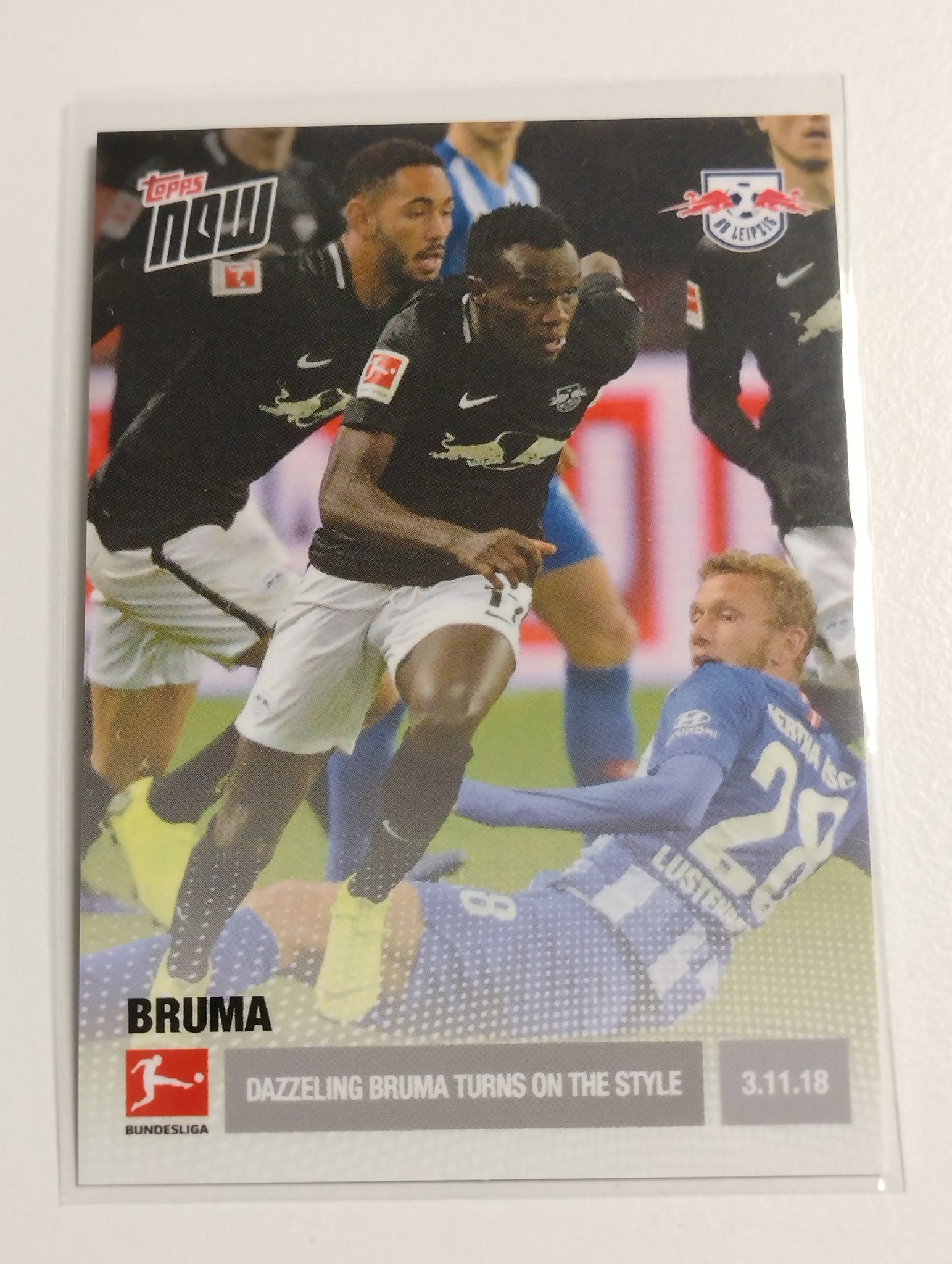2018-19 Topps Now Bundesliga #35 Bruma Trading Card