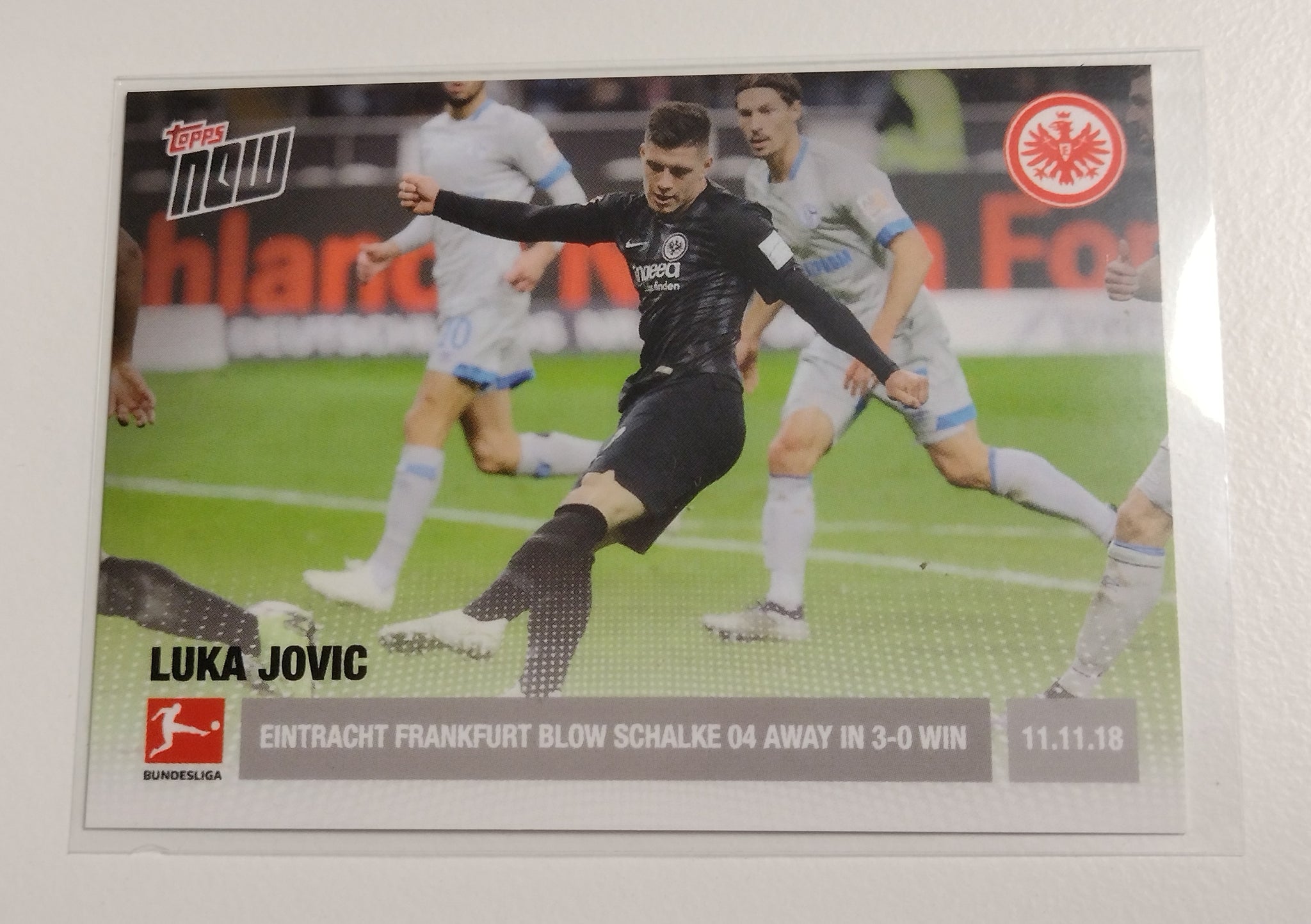 2018-19 Topps Now Bundesliga #40 Luka Jovic Trading Card