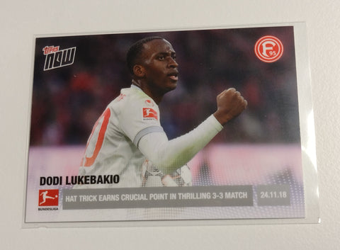 2018-19 Topps Now Bundesliga #42 Dodi Lukebakio Trading Card