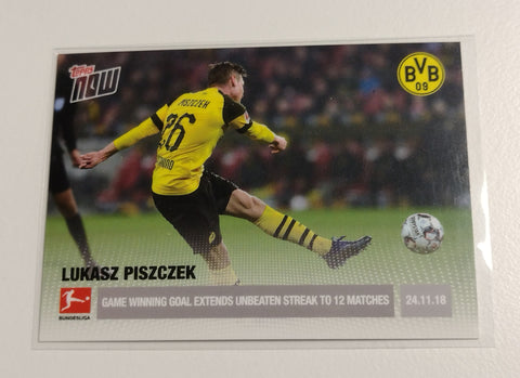 2018-19 Topps Now Bundesliga #43 Lukasz Piszczek Trading Card