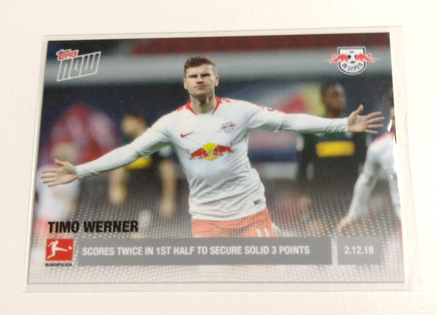 2018-19 Topps Now Bundesliga #47 Timo Werner Rookie Card