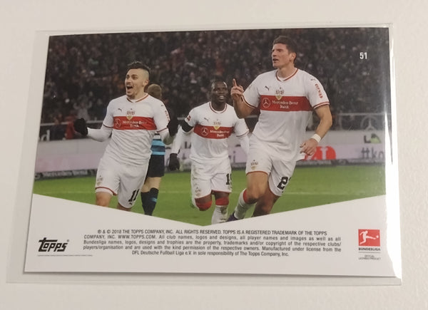 2018-19 Topps Now Bundesliga #51 Mario Gomez Trading Card