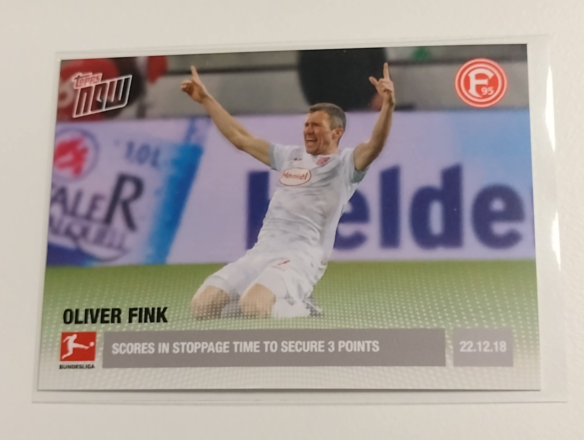 2018-19 Topps Now Bundesliga #58 Oliver Fink Trading Card