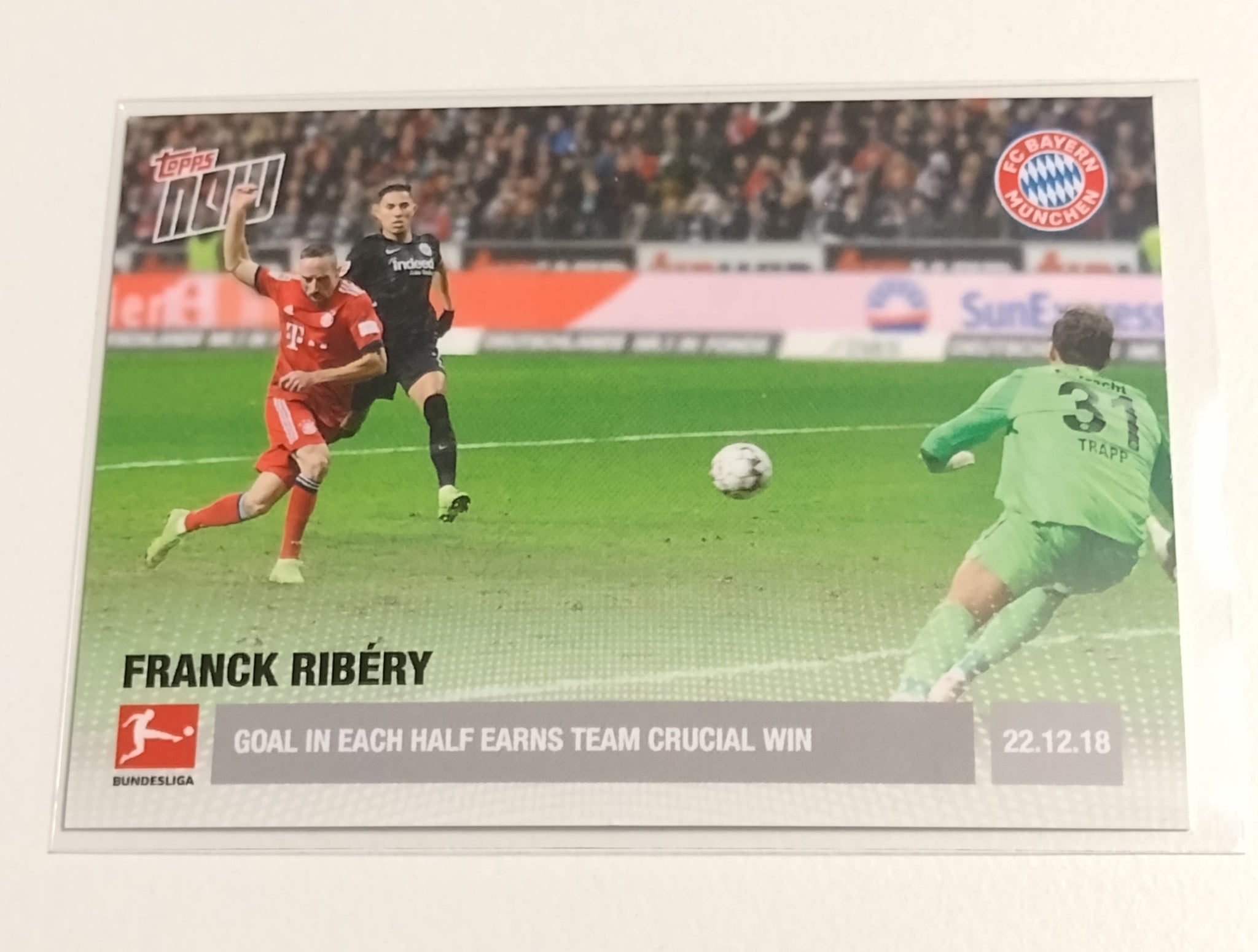2018-19 Topps Now Bundesliga #59 Franck Ribery Trading Card