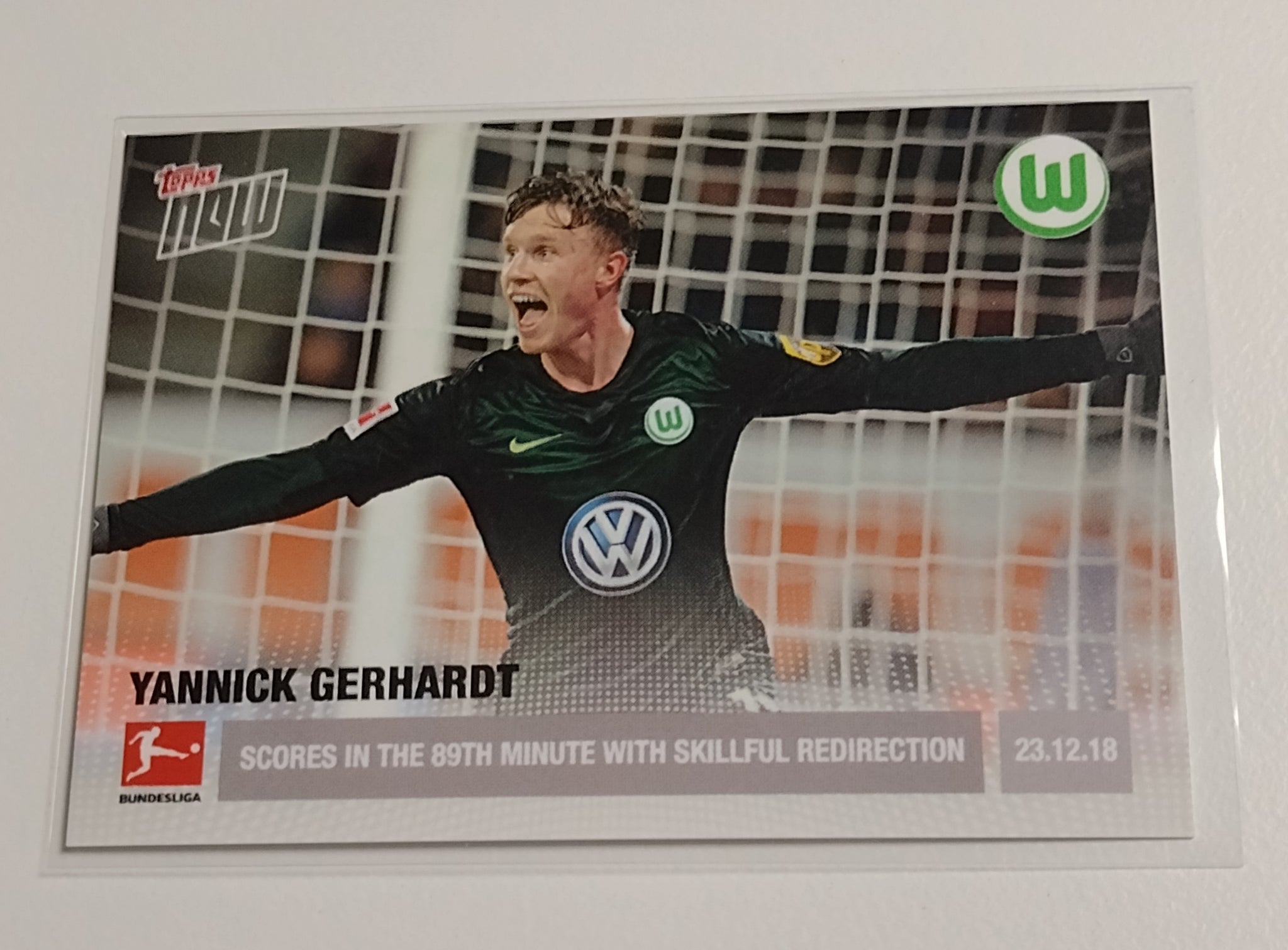 2018-19 Topps Now Bundesliga #60 Yannick Gerhardt Trading Card