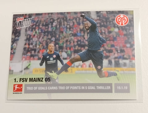 2018-19 Topps Now Bundesliga #61 1. FSV Mainz 05 Trading Card