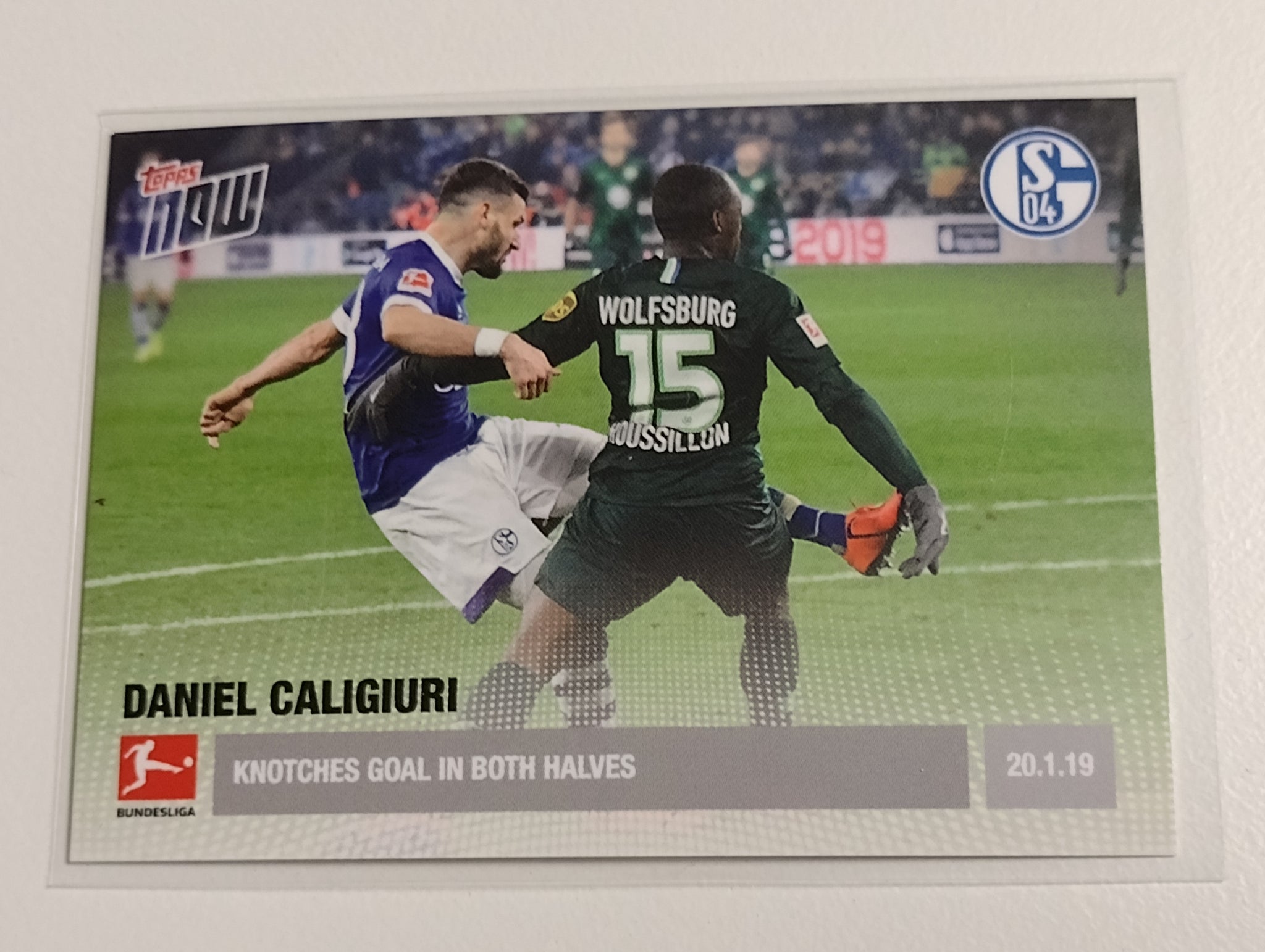 2018-19 Topps Now Bundesliga #64 Daniel Caligiuri Trading Card
