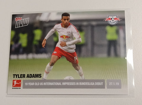 2018-19 Topps Now Bundesliga #66 Tyler Adams Rookie Card