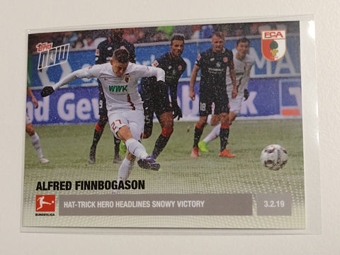 2018-19 Topps Now Bundesliga #72 Alfred Finnbogason Trading Card