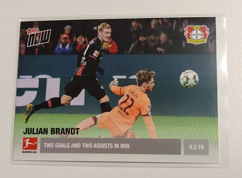2018-19 Topps Now Bundesliga #73 Julian Brandt Trading Card