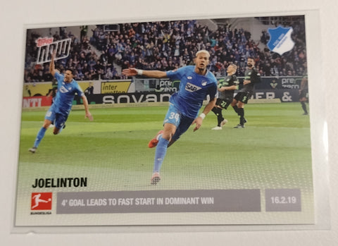 2018-19 Topps Now Bundesliga #79 Joelinton Rookie Card