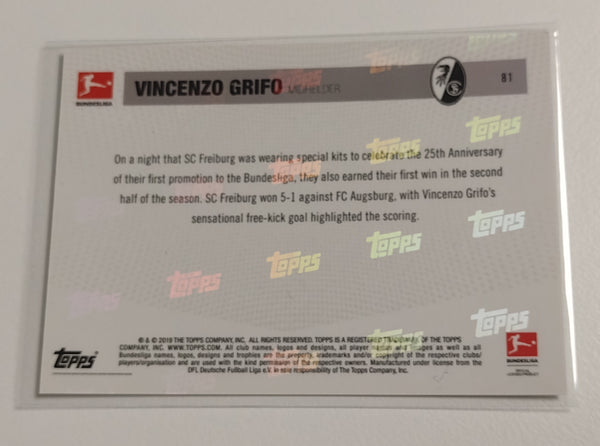 2018-19 Topps Now Bundesliga #81 Vincenzo Grifo Trading Card