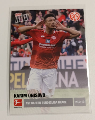 2018-19 Topps Now Bundesliga #82 Karim Onisiwo Rookie Card