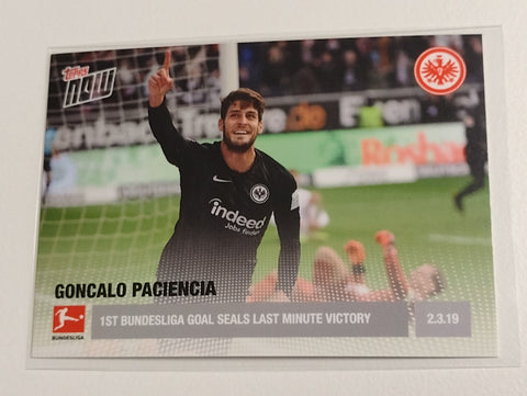 2018-19 Topps Now Bundesliga #85 Goncalo Paciencia Trading Card