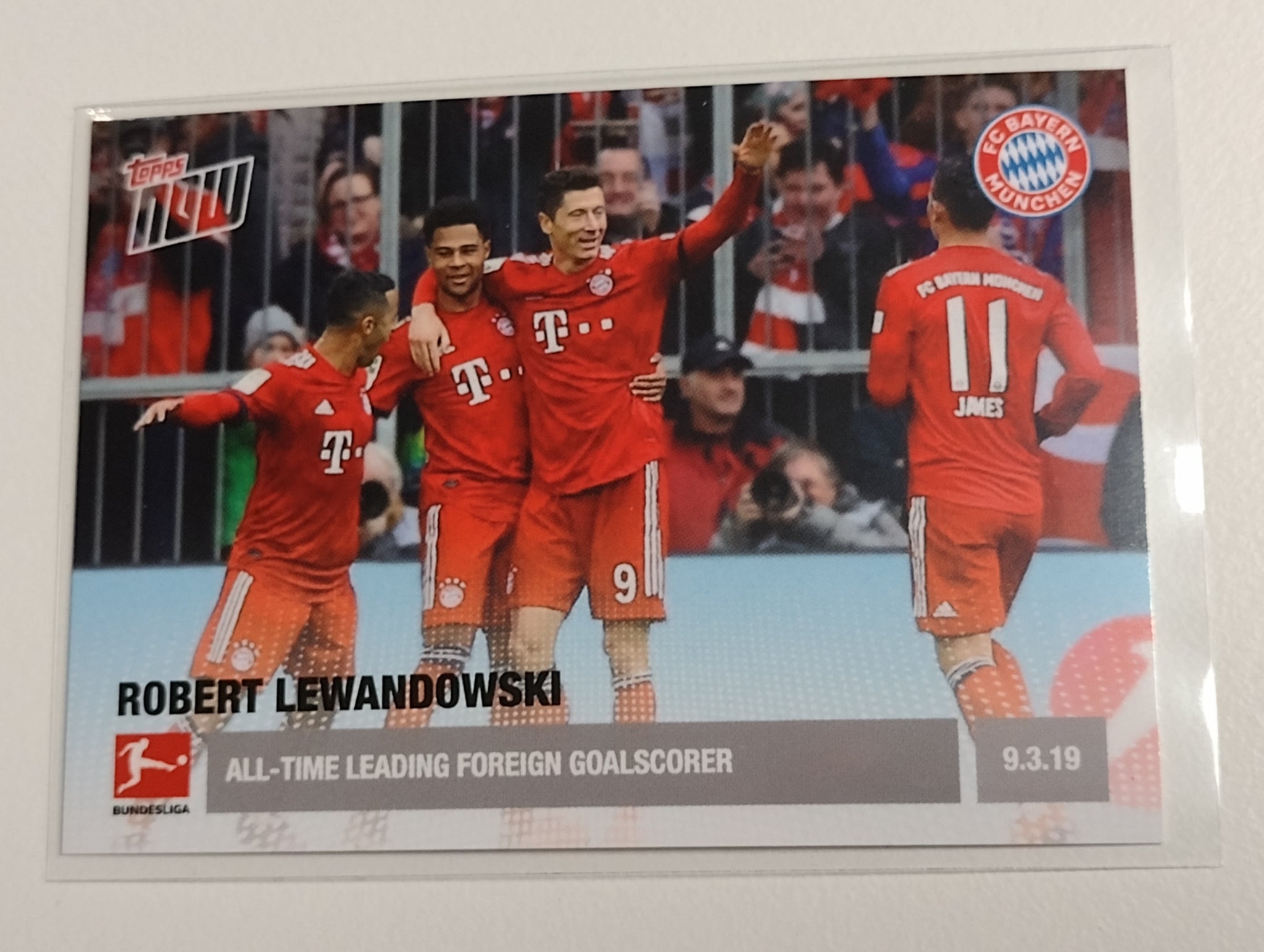 2018-19 Topps Now Bundesliga #88 Robert Lewandowski Trading Card