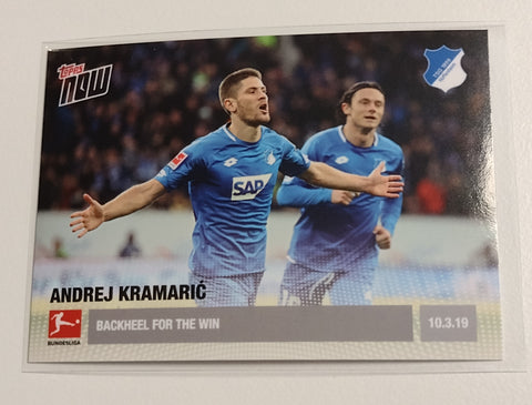 2018-19 Topps Now Bundesliga #90 Andrej Kramaric  Trading Card