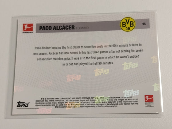 2018-19 Topps Now Bundesliga #96 Paco Alcacer Trading Card
