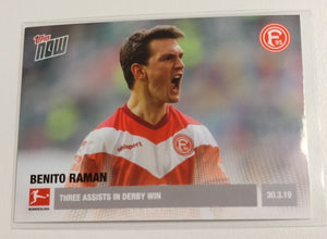 2018-19 Topps Now Bundesliga #98 Benito Raman Trading Card