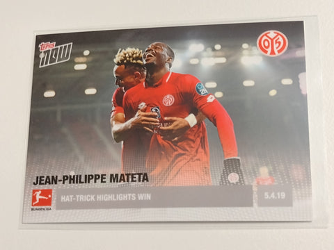 2018-19 Topps Now Bundesliga #100 Jean-Philippe Mateta Trading Card