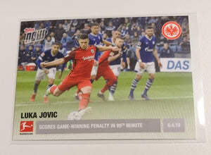 2018-19 Topps Now Bundesliga #102 Luka Jovic Trading Card