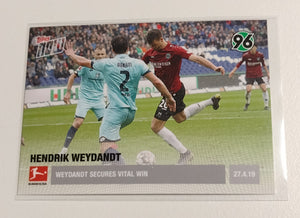2018-19 Topps Now Bundesliga #113 Hendrik Weydandt Trading Card