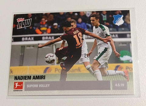 2018-19 Topps Now Bundesliga #117 Nadiem Amiri Trading Card
