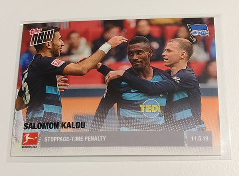 2018-19 Topps Now Bundesliga #120 Salomon Kalou Trading Card