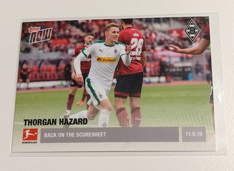 2018-19 Topps Now Bundesliga #121 Thorgan Hazard Trading Card