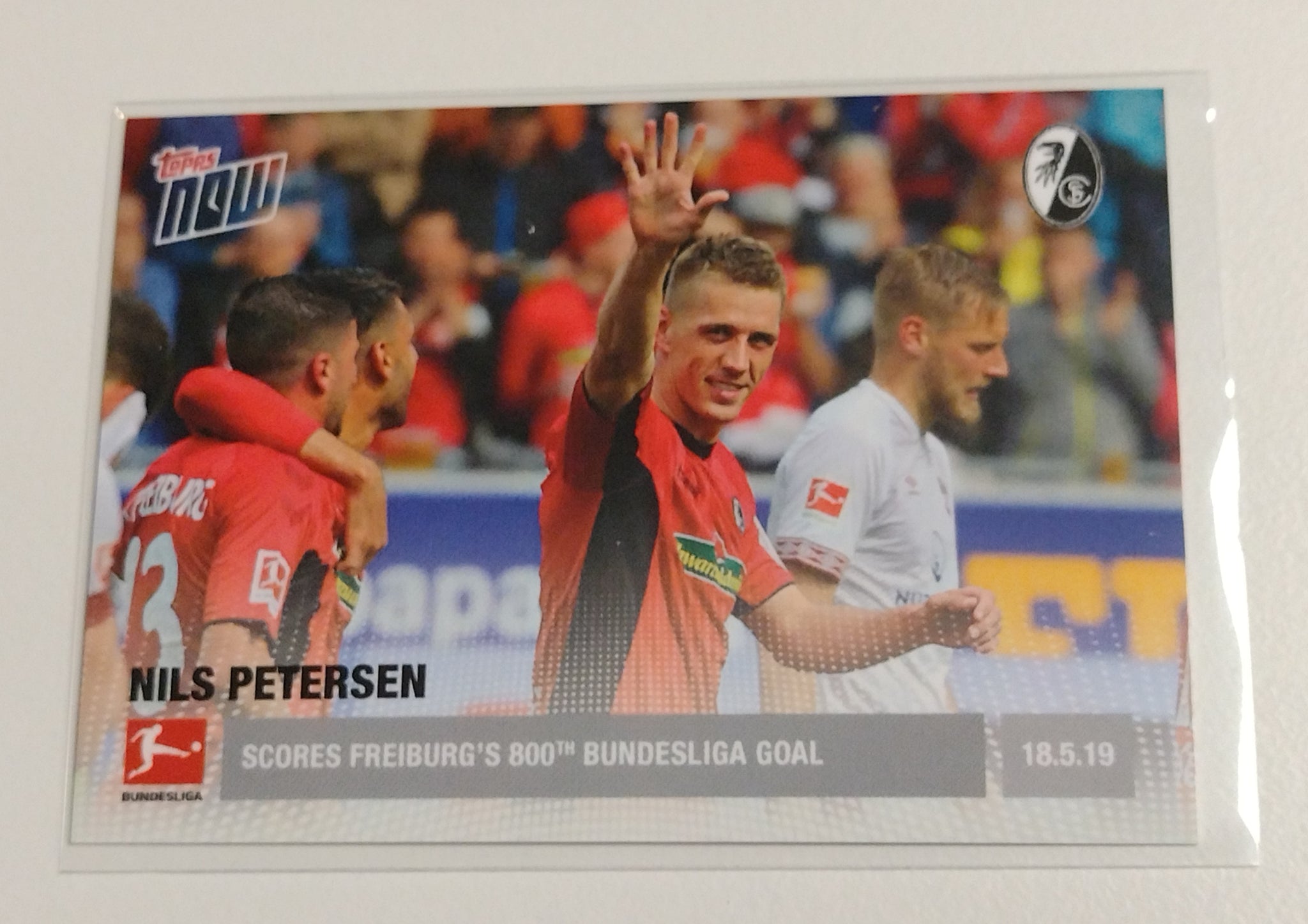 2018-19 Topps Now Bundesliga #126 Nils Petersen Trading Card
