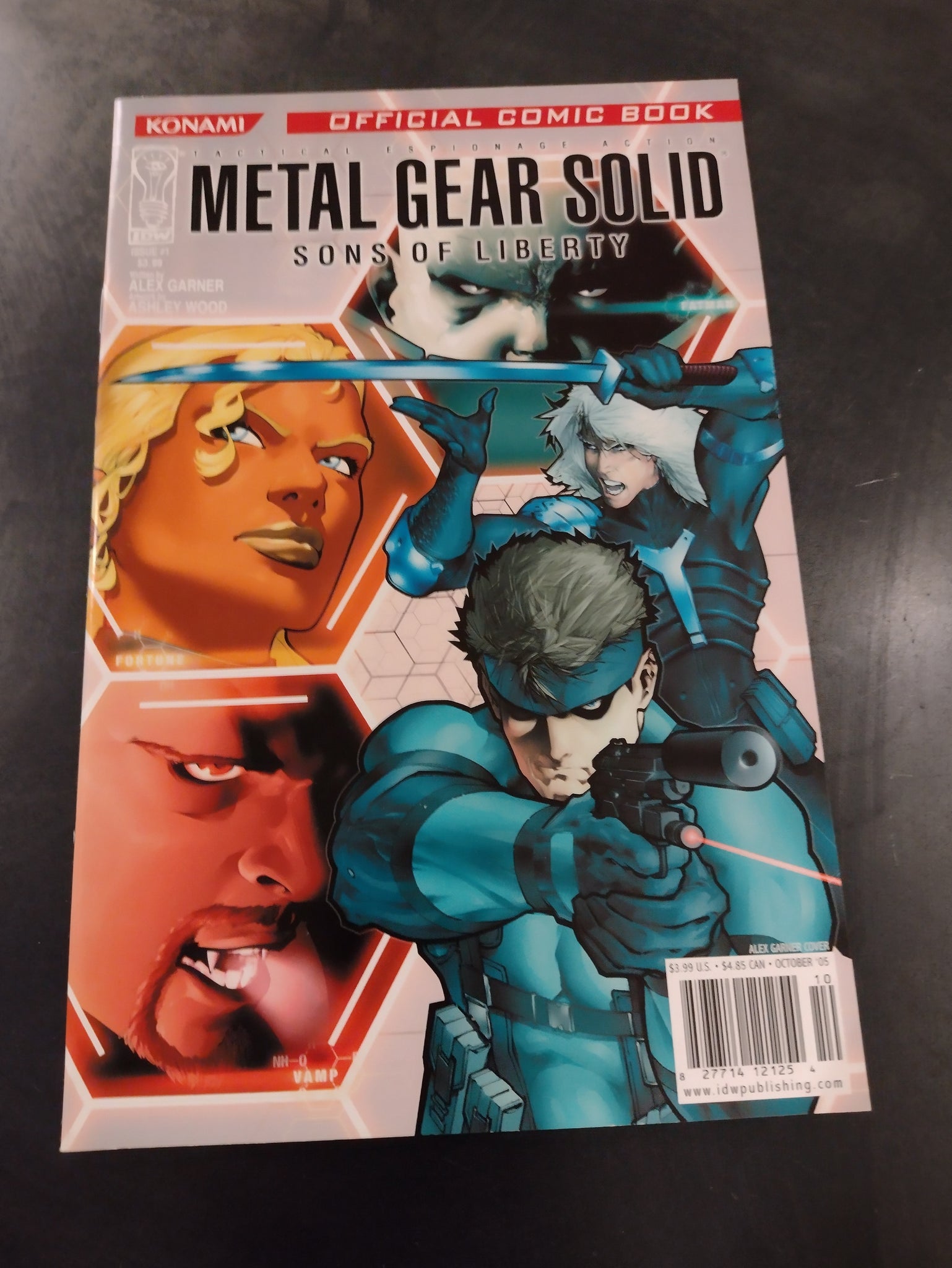 Metal Gear Solid Sons of Liberty #1 NM