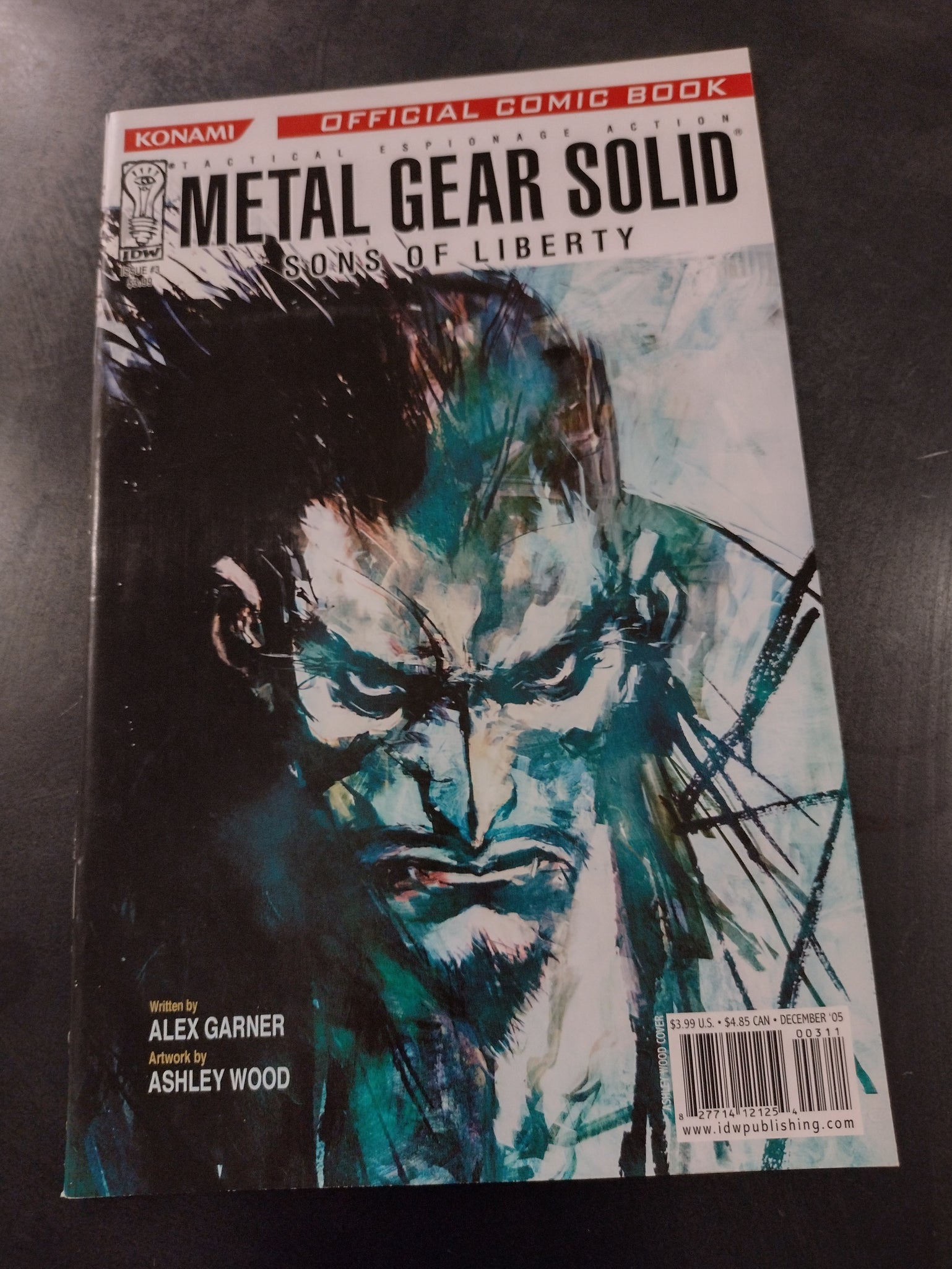Metal Gear Solid Sons of Liberty #3 VF/NM