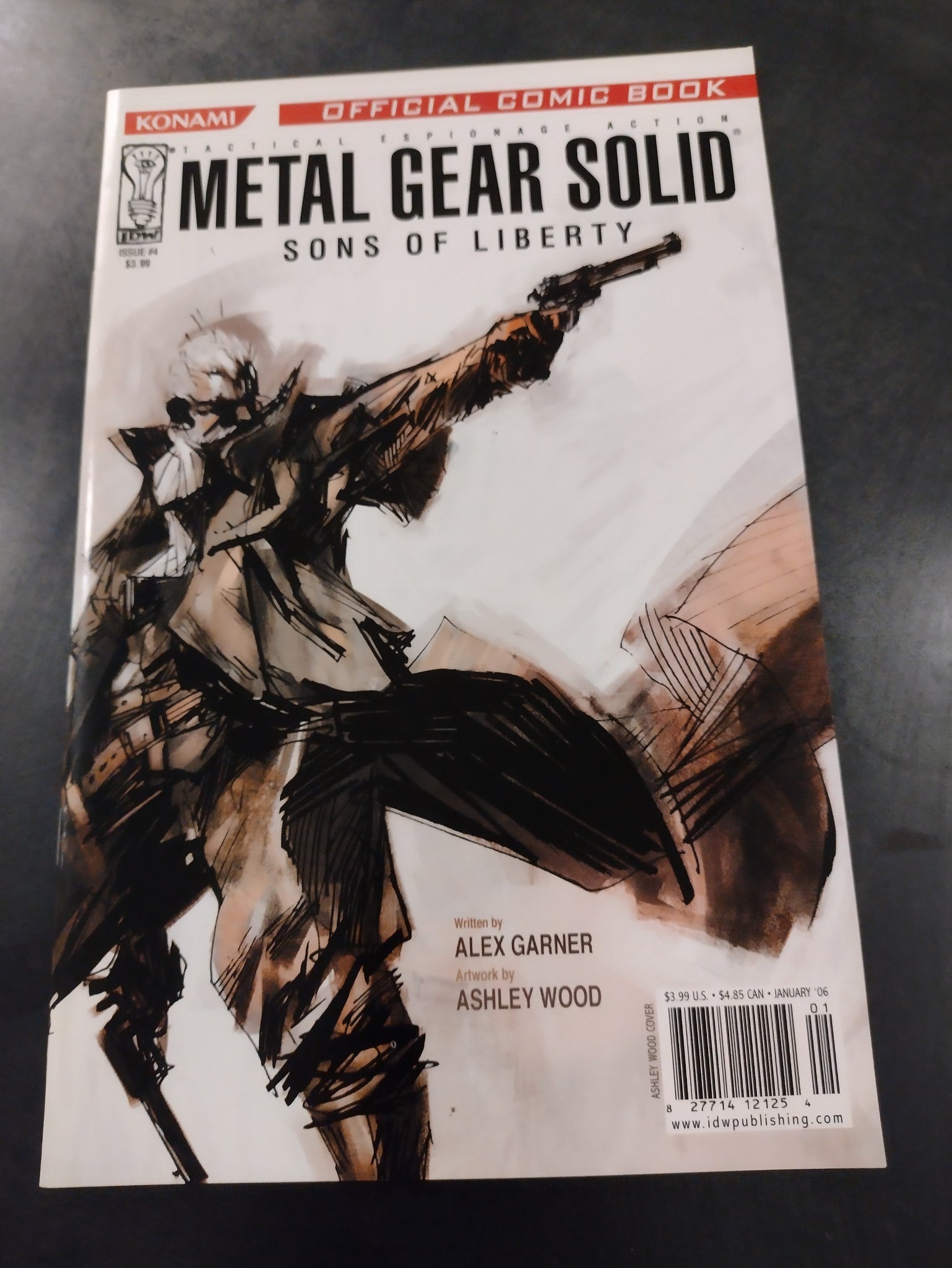 Metal Gear Solid Sons of Liberty #4 VF/NM