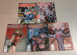 Resident Evil Magazine #1-5 FN+/VF+