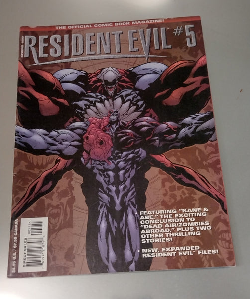 Resident Evil Magazine #1-5 FN+/VF+