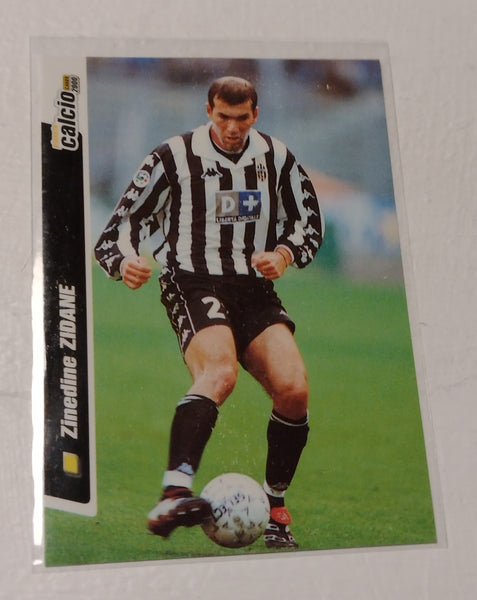 1999-00 DS Pianeta Calcio #100 Zinedine Zidane Trading Card