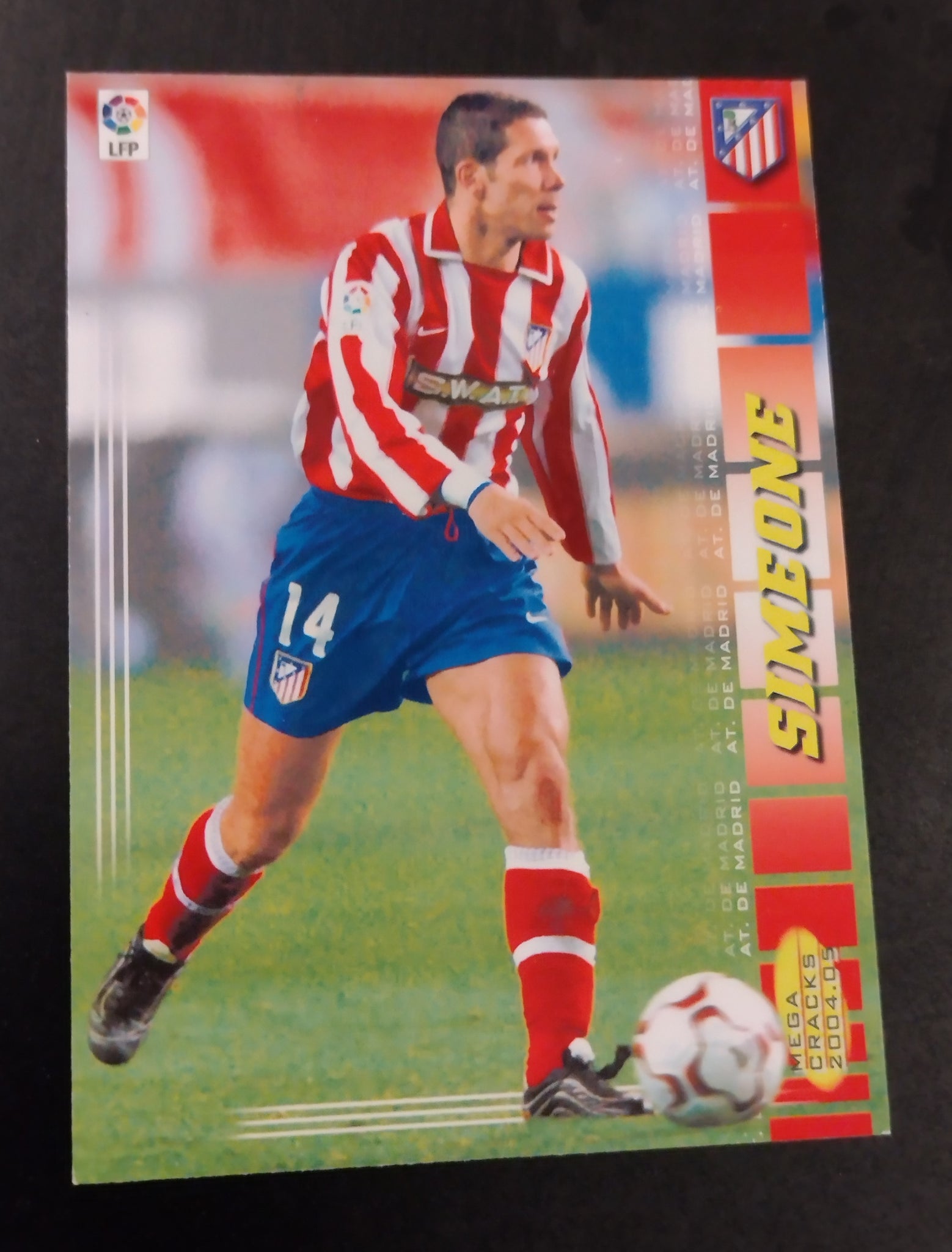 2004-05 Panini Mega Cracks La Liga Diego Simeone #45 Trading Card