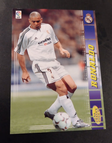 2004-05 Panini Mega Cracks La Liga Ronaldo #179 Trading Card