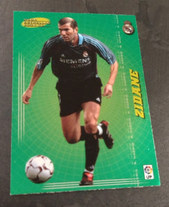 2004-05 Panini Mega Cracks La Liga Zinedine Zidane #384 Trading Card