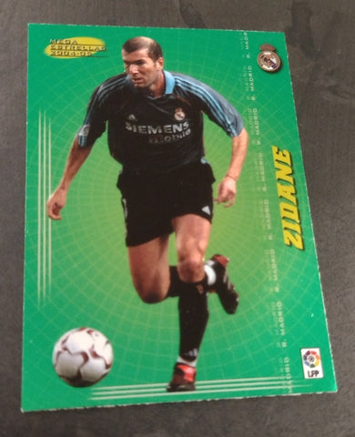 2004-05 Panini Mega Cracks La Liga Zinedine Zidane #384 Trading Card
