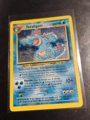 Pokemon Neo Genesis Feraligatr #5/111 Foil Trading Card
