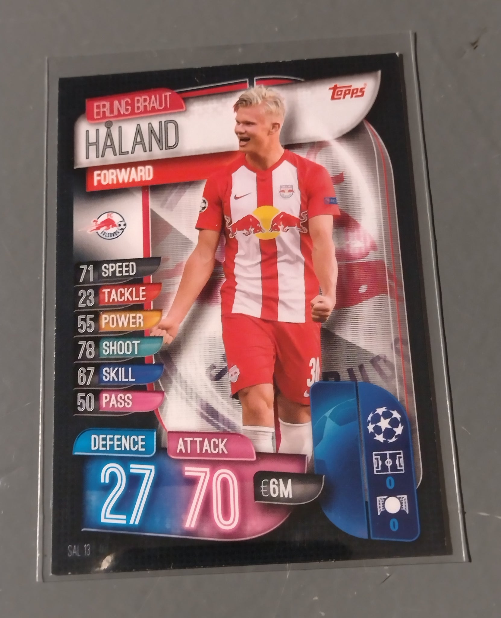 2019-20 Topps Match Attax Erling Braut Haaland #SAL13 Rookie Card –  Rotterdam Comics