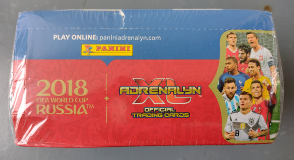 2018 Panini Adrenalyn FIFA World Cup Russia Trading Card Box (50ct)